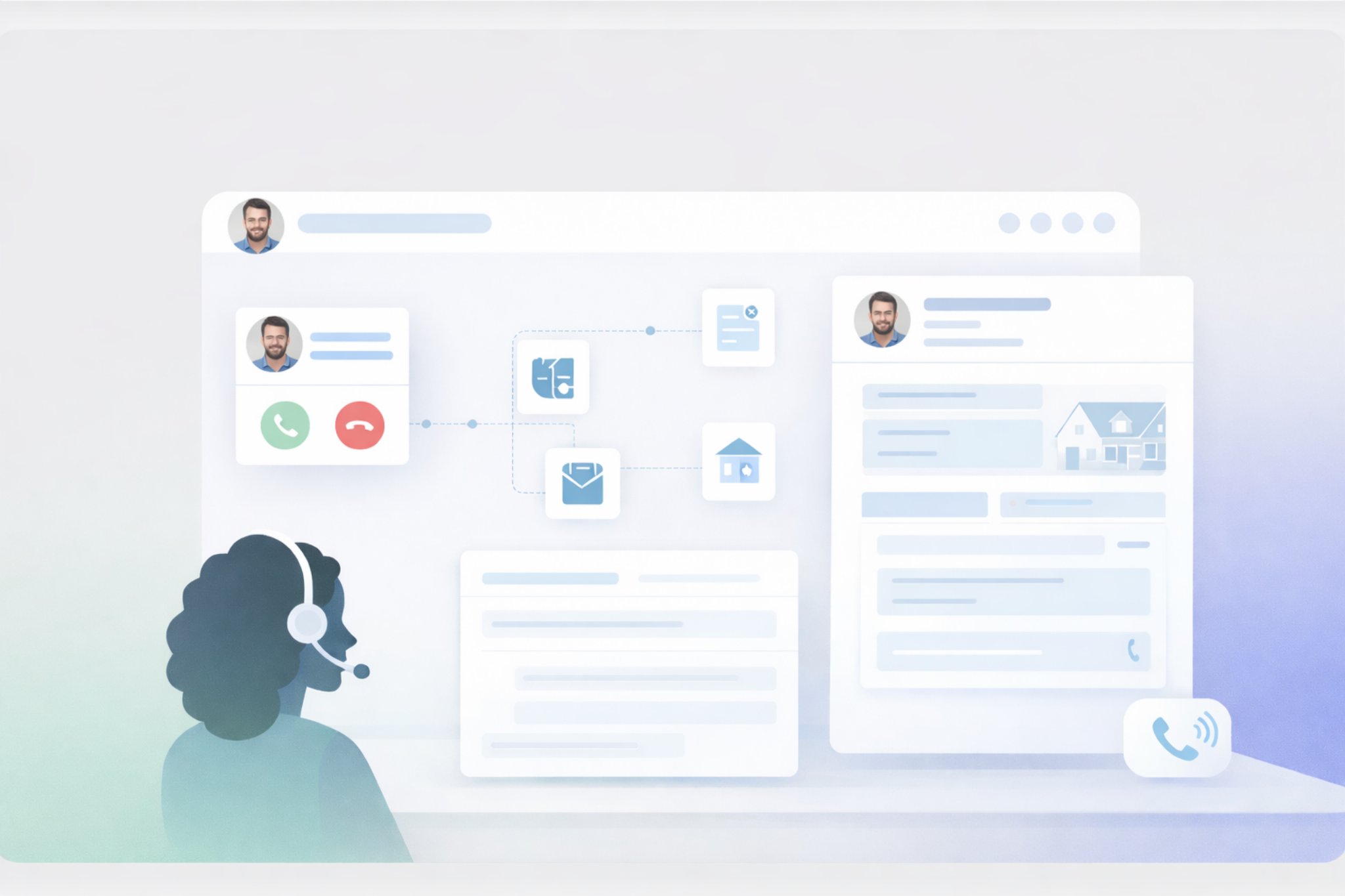 VoIP Integration Software Dashboard