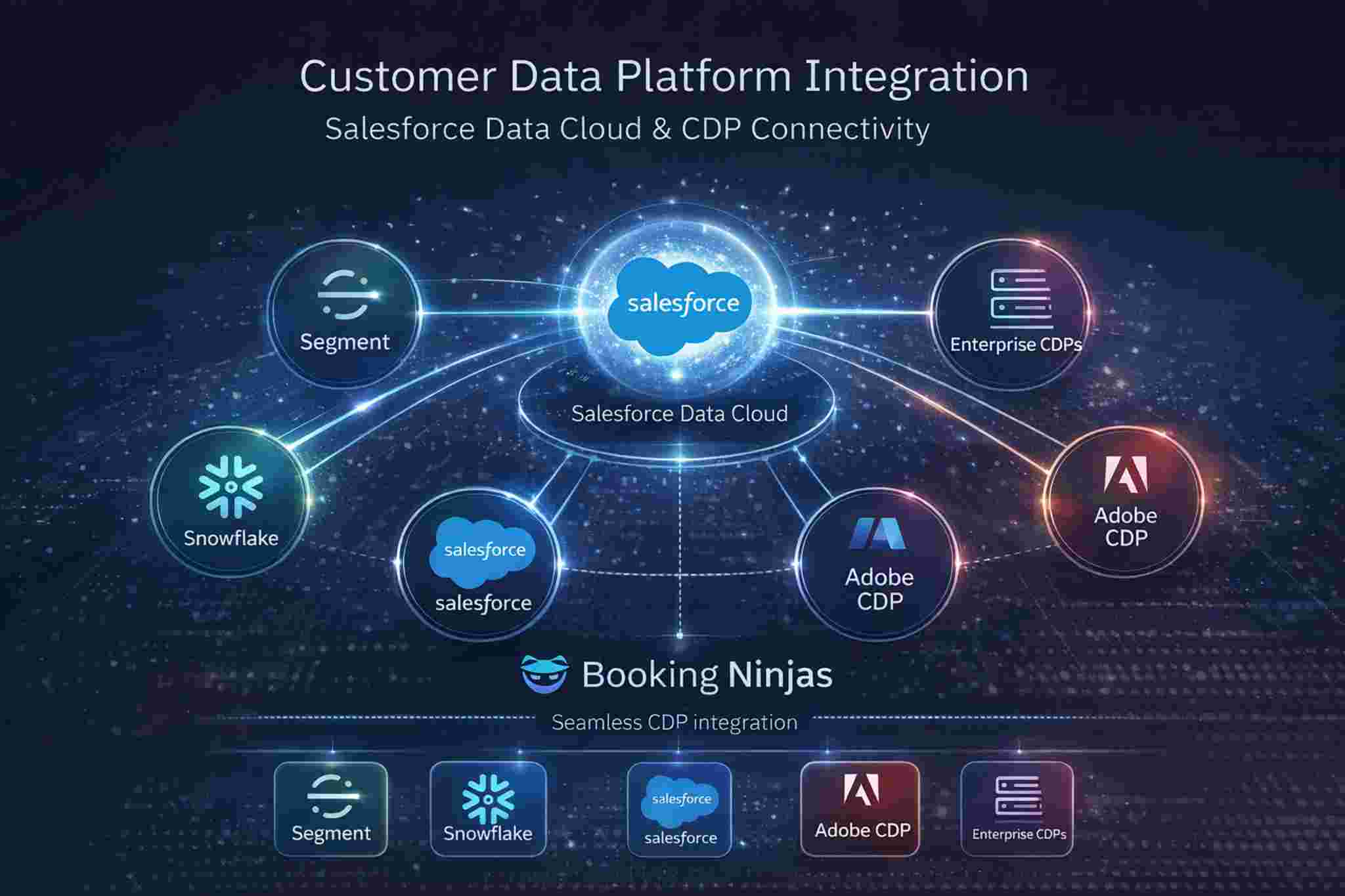 Customer Data Platform Integration Dashboard on Salesforce