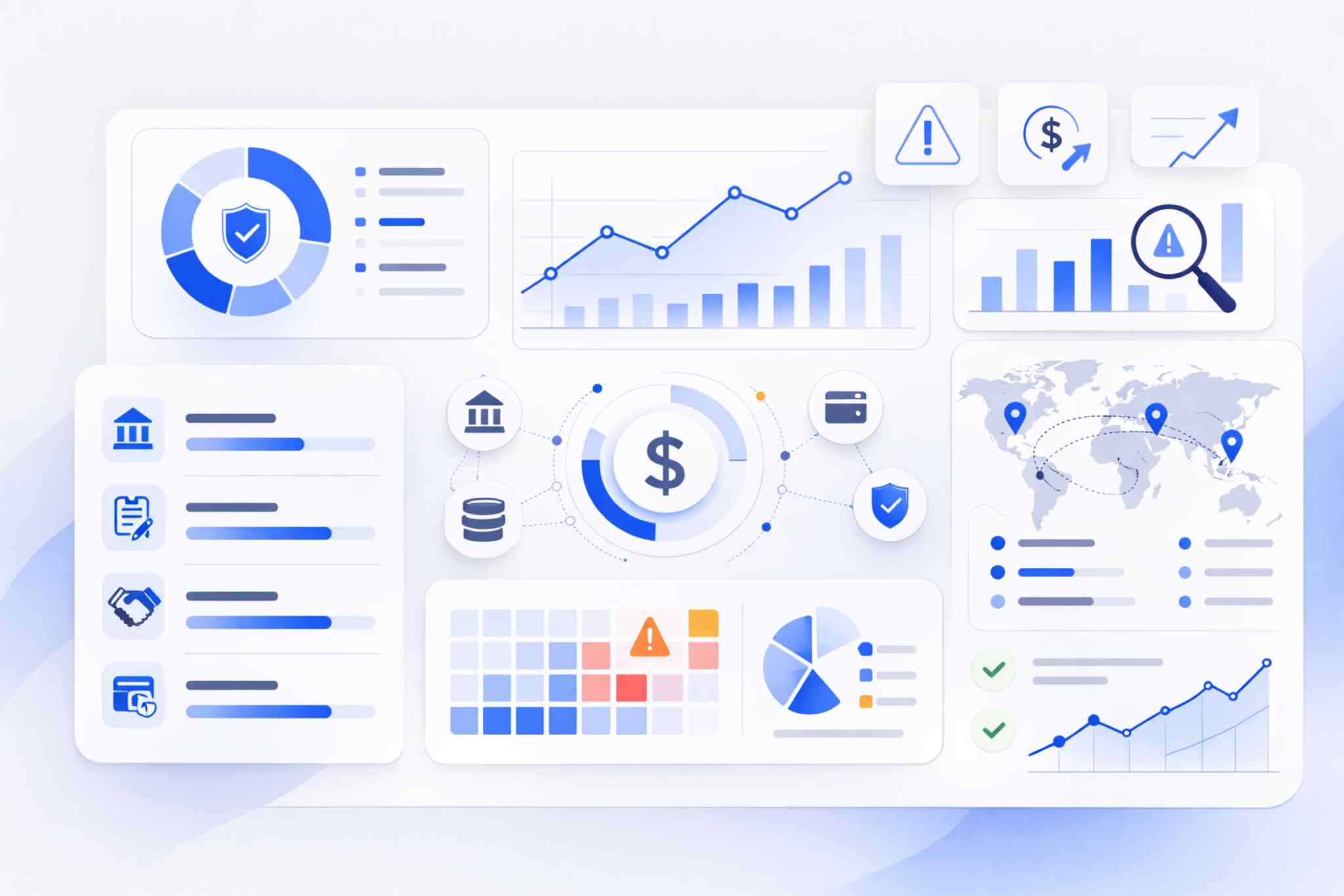 Financial Risk Management Software Dashboard