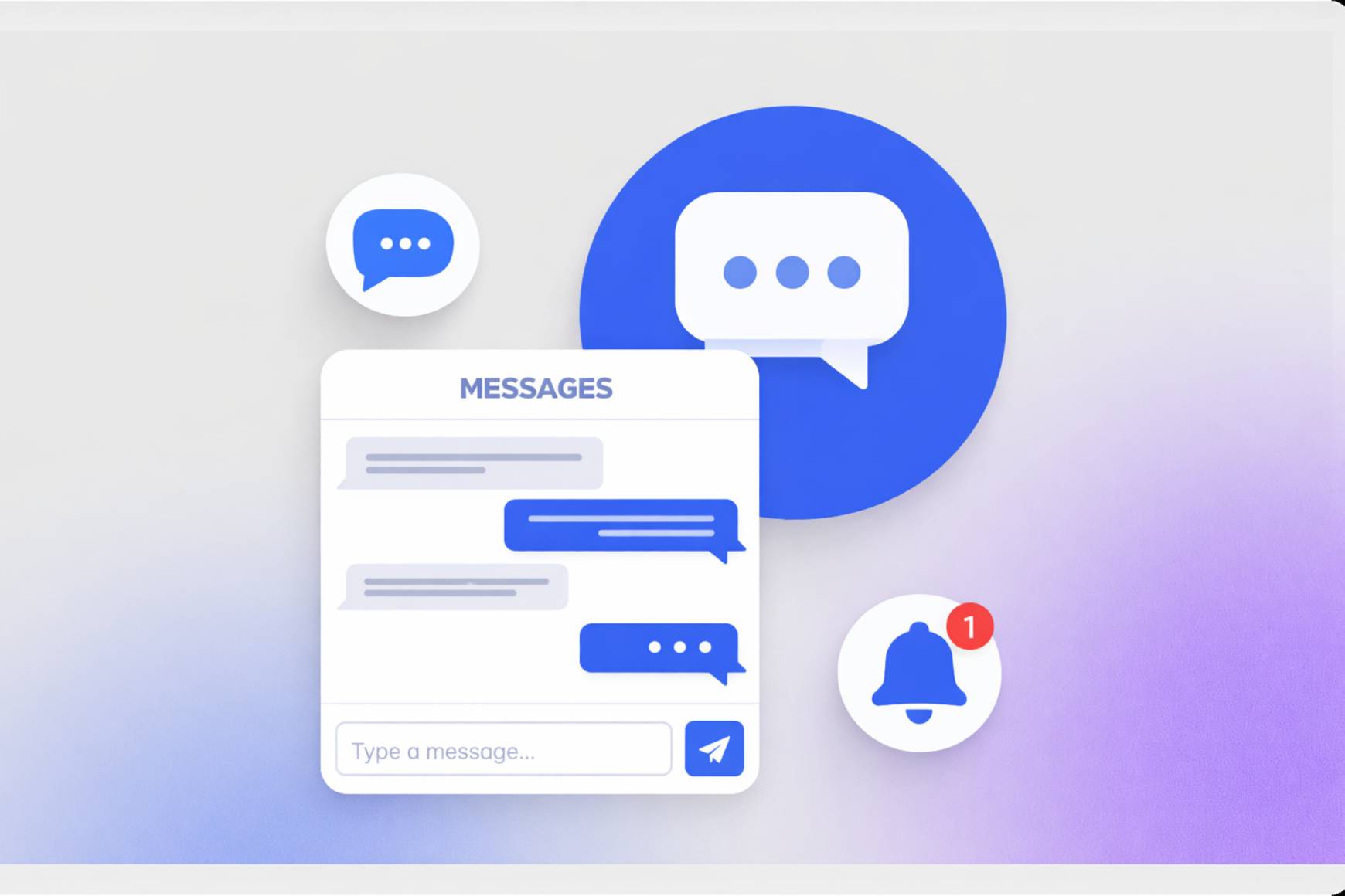 In-App Messaging Software Dashboard