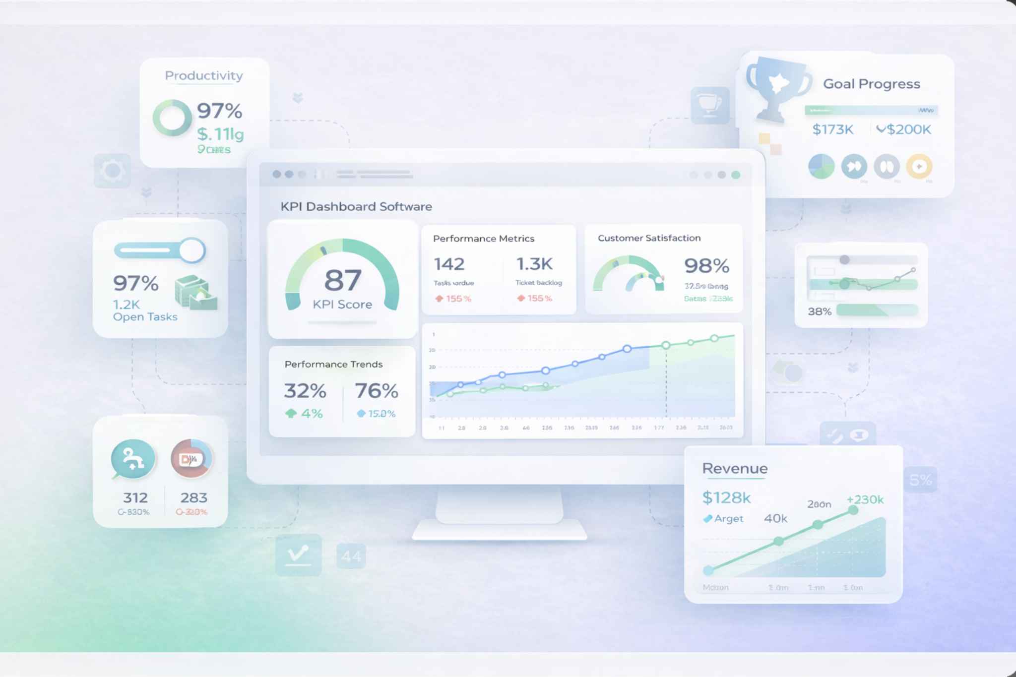KPI Dashboard on Salesforce