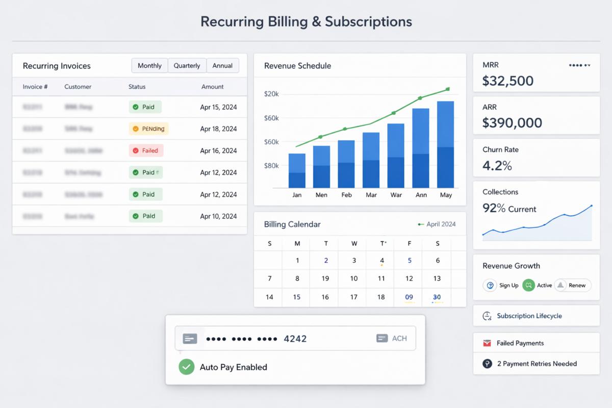 Recurring Billing Software