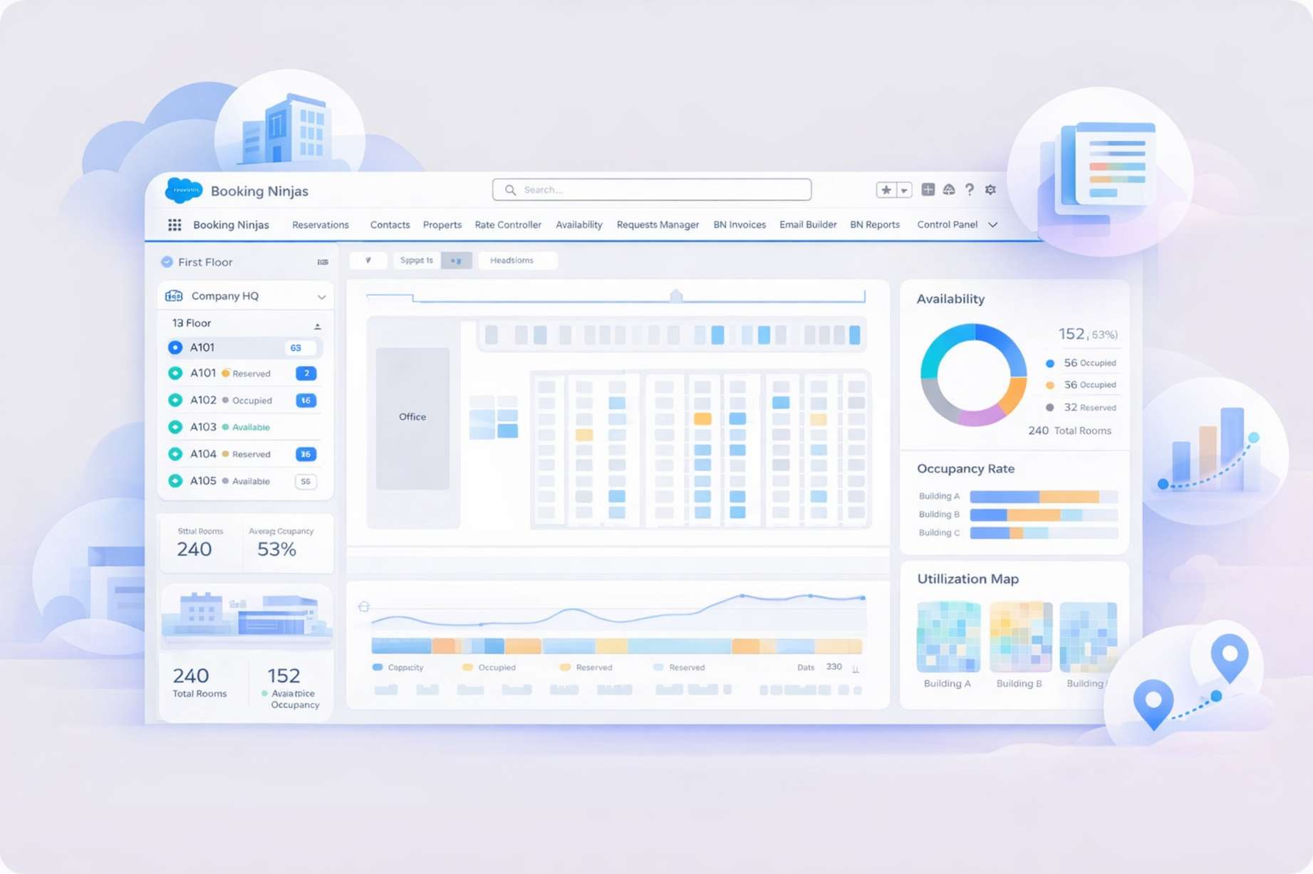 Space Planning Software at Enterprise Scale on Salesforce