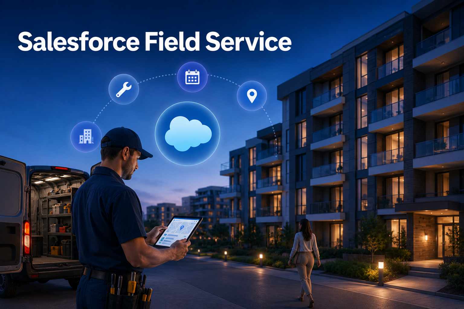 Image Service de terrain Salesforce