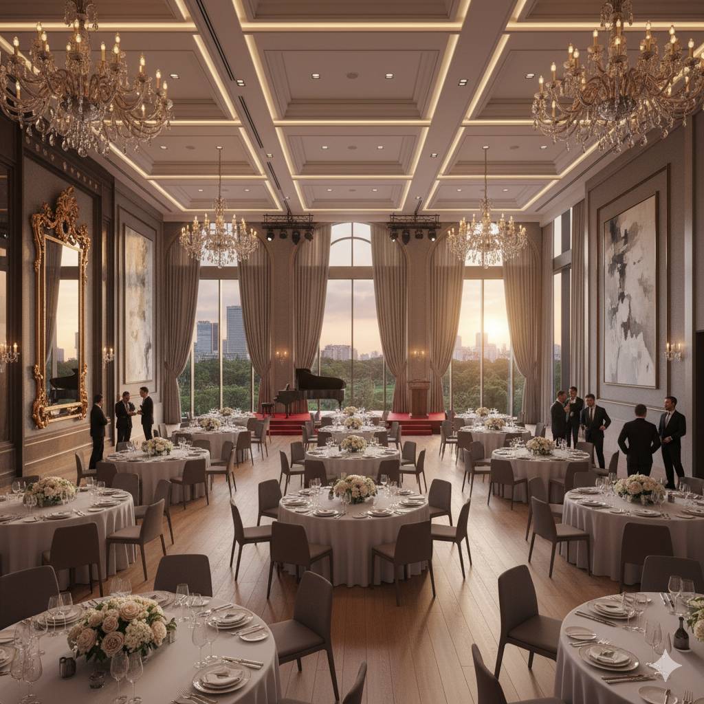 Elegant Banquet Hall Interior