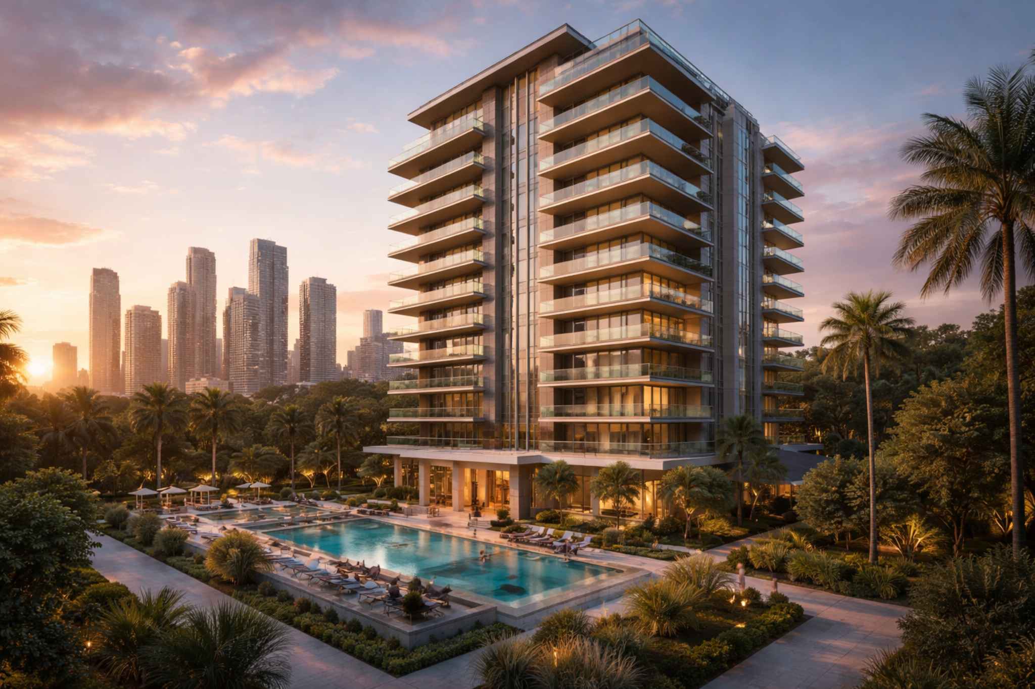 Condominium management software dashboard