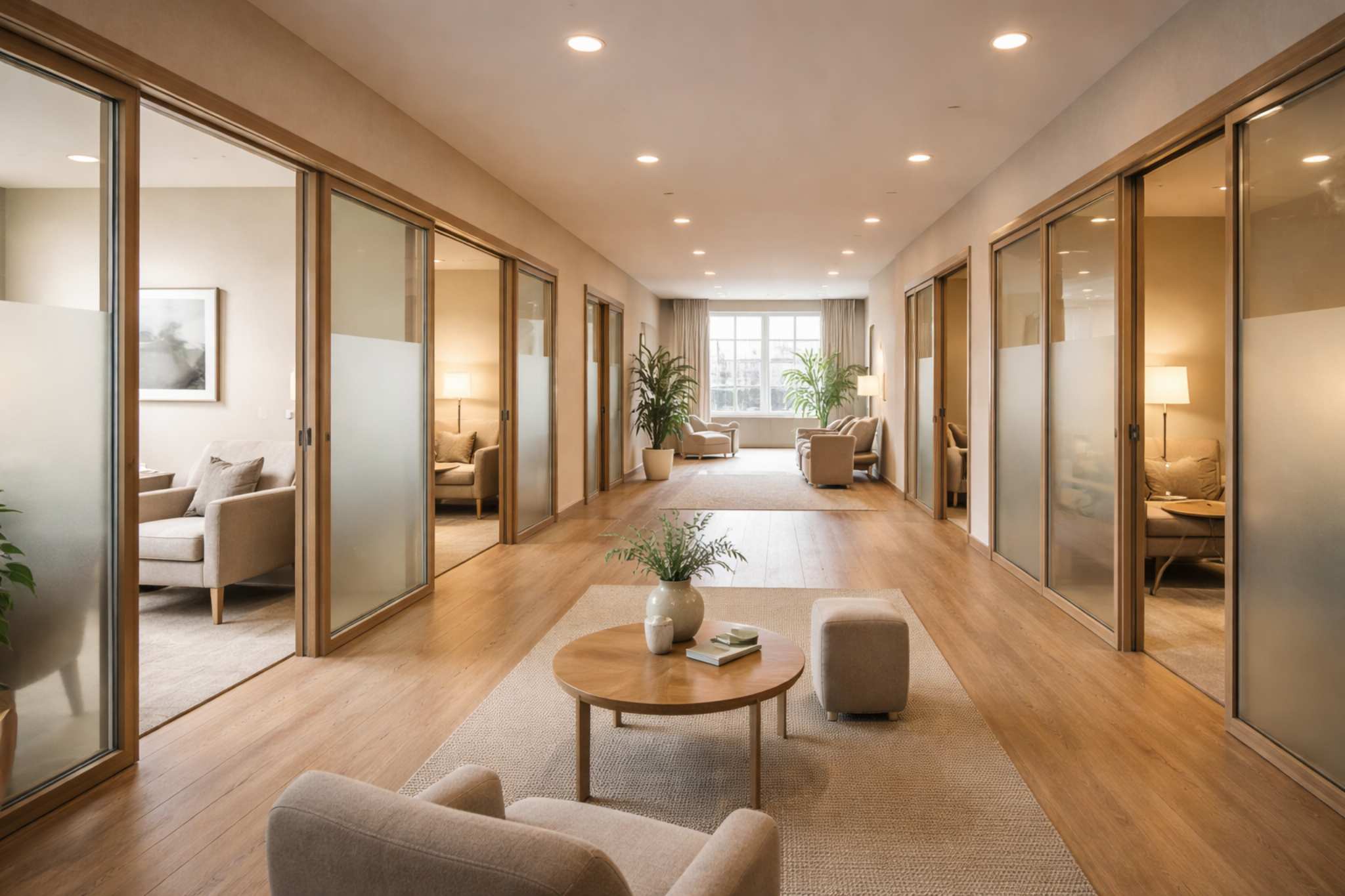 Counseling center management software dashboard for appointments and client management