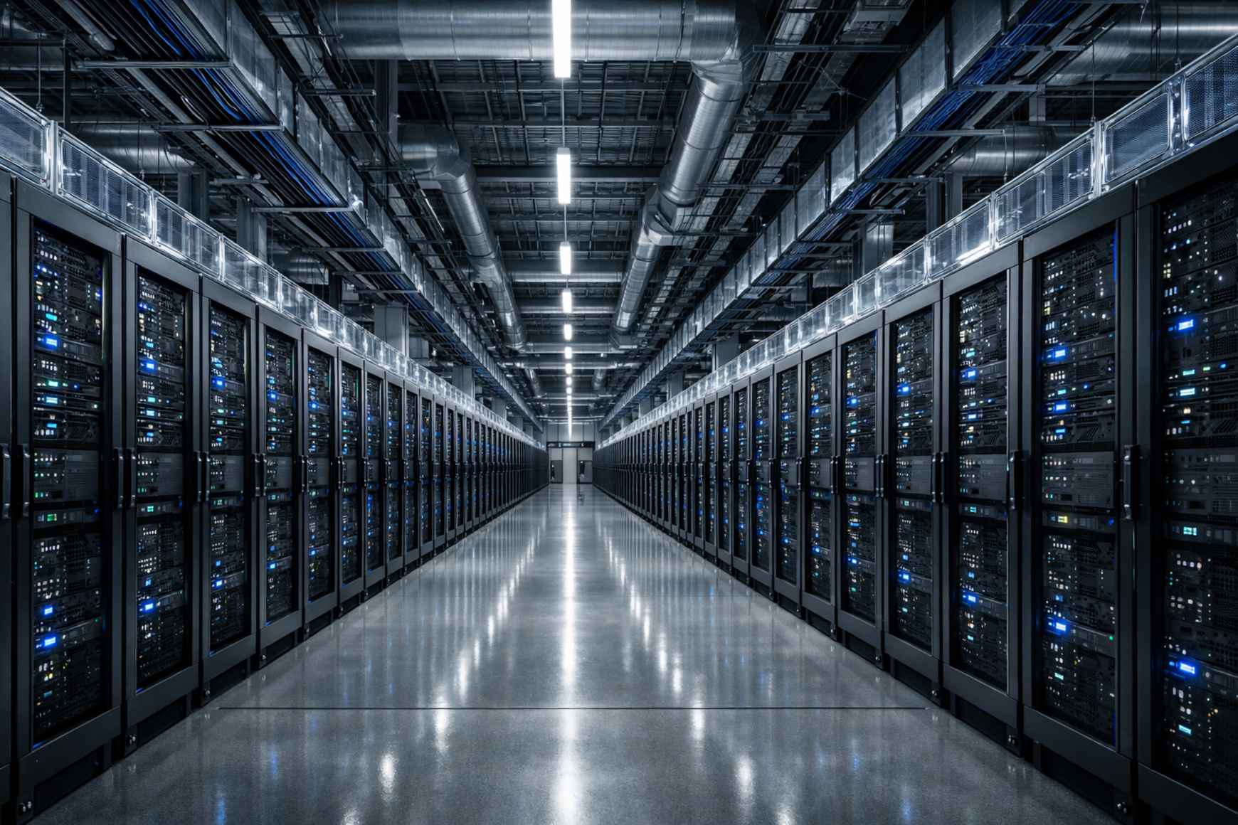 Data center management software dashboard for facilities and operations