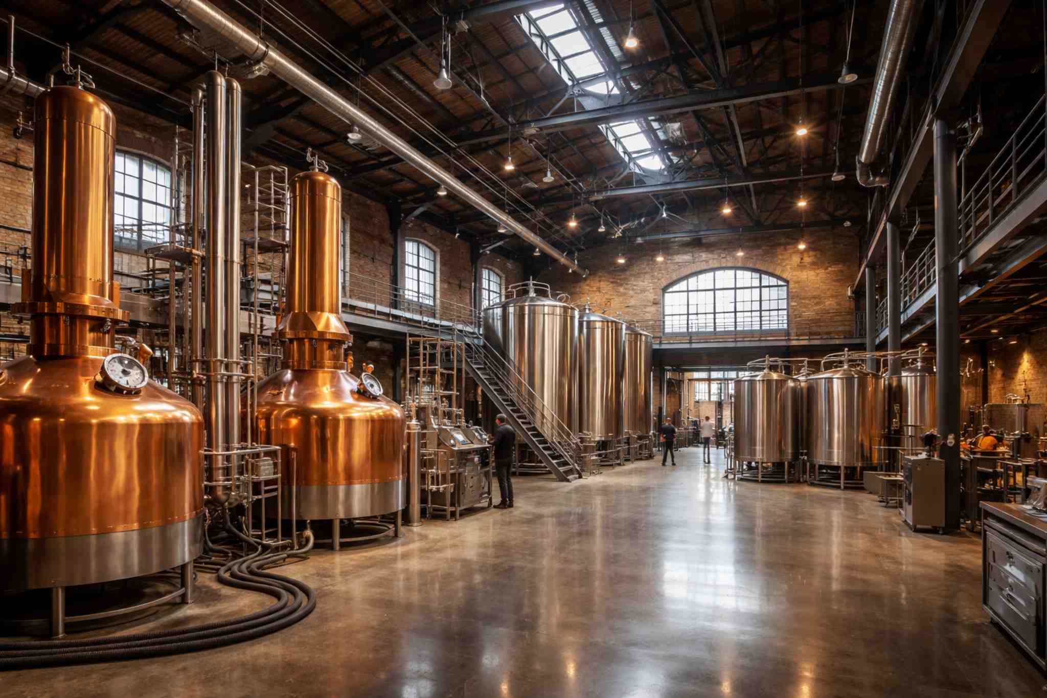 Distillery management software dashboard for production and aging operations