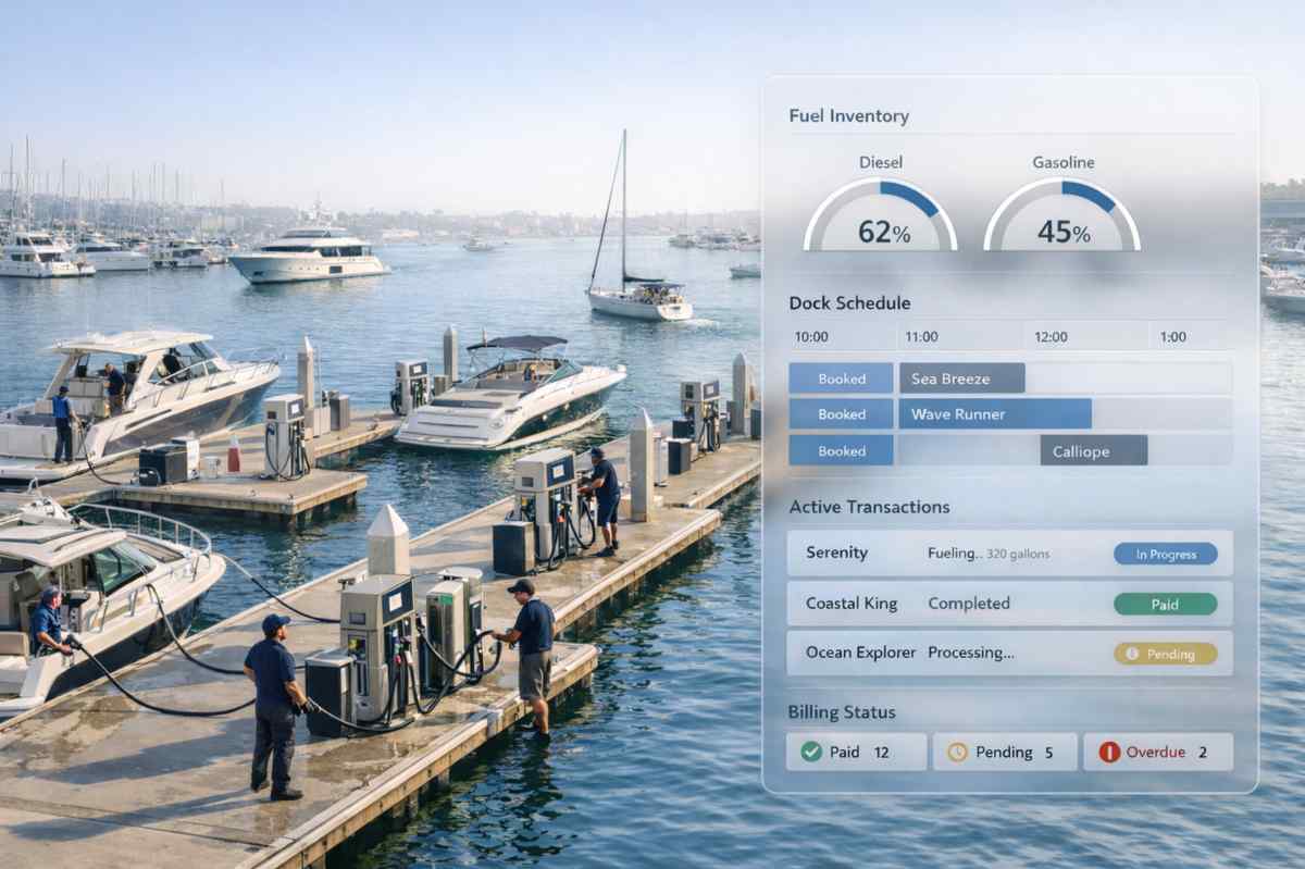 Fuel Dock Management Software