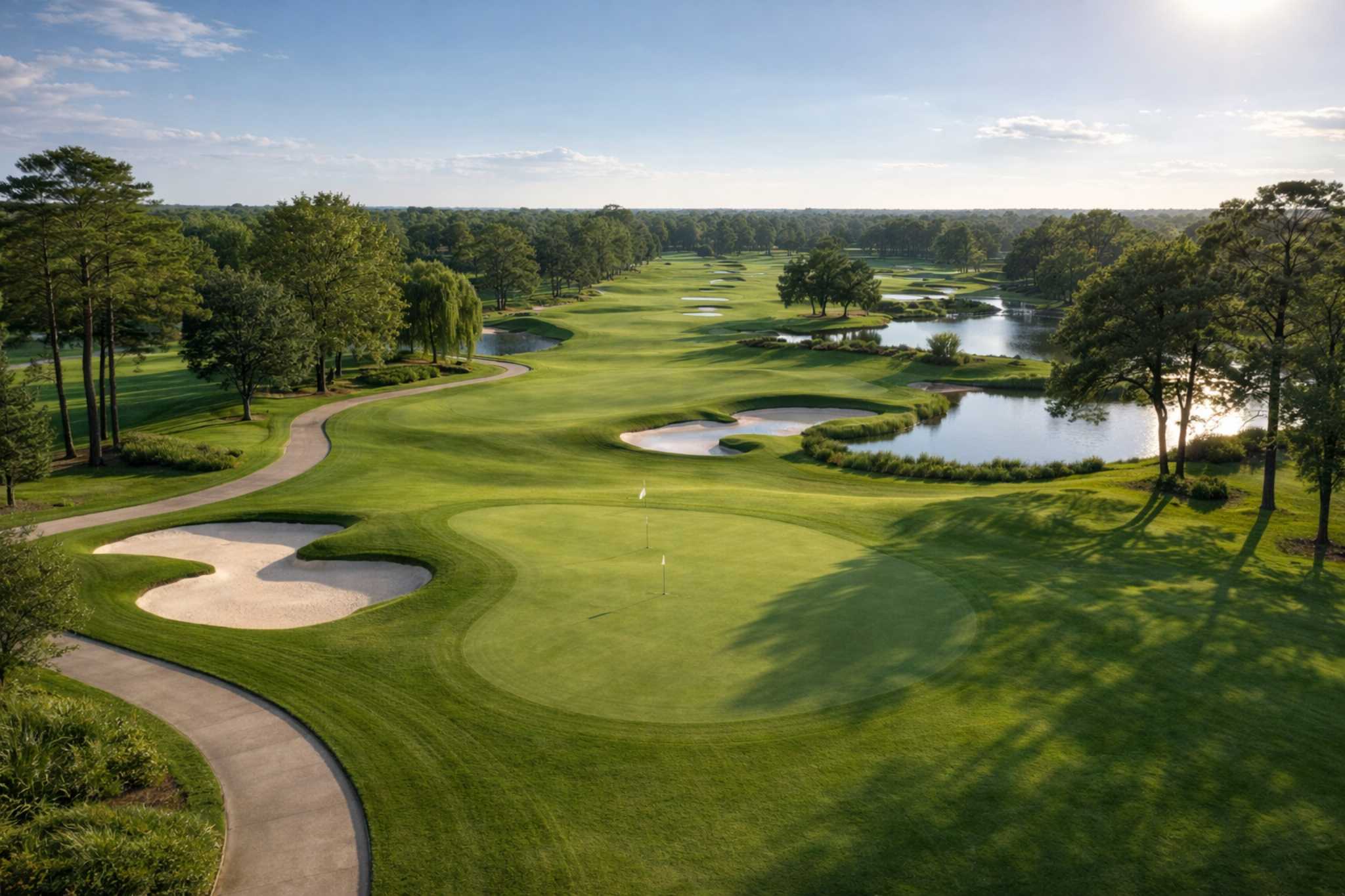 Golf course management dashboard and tee time scheduling system