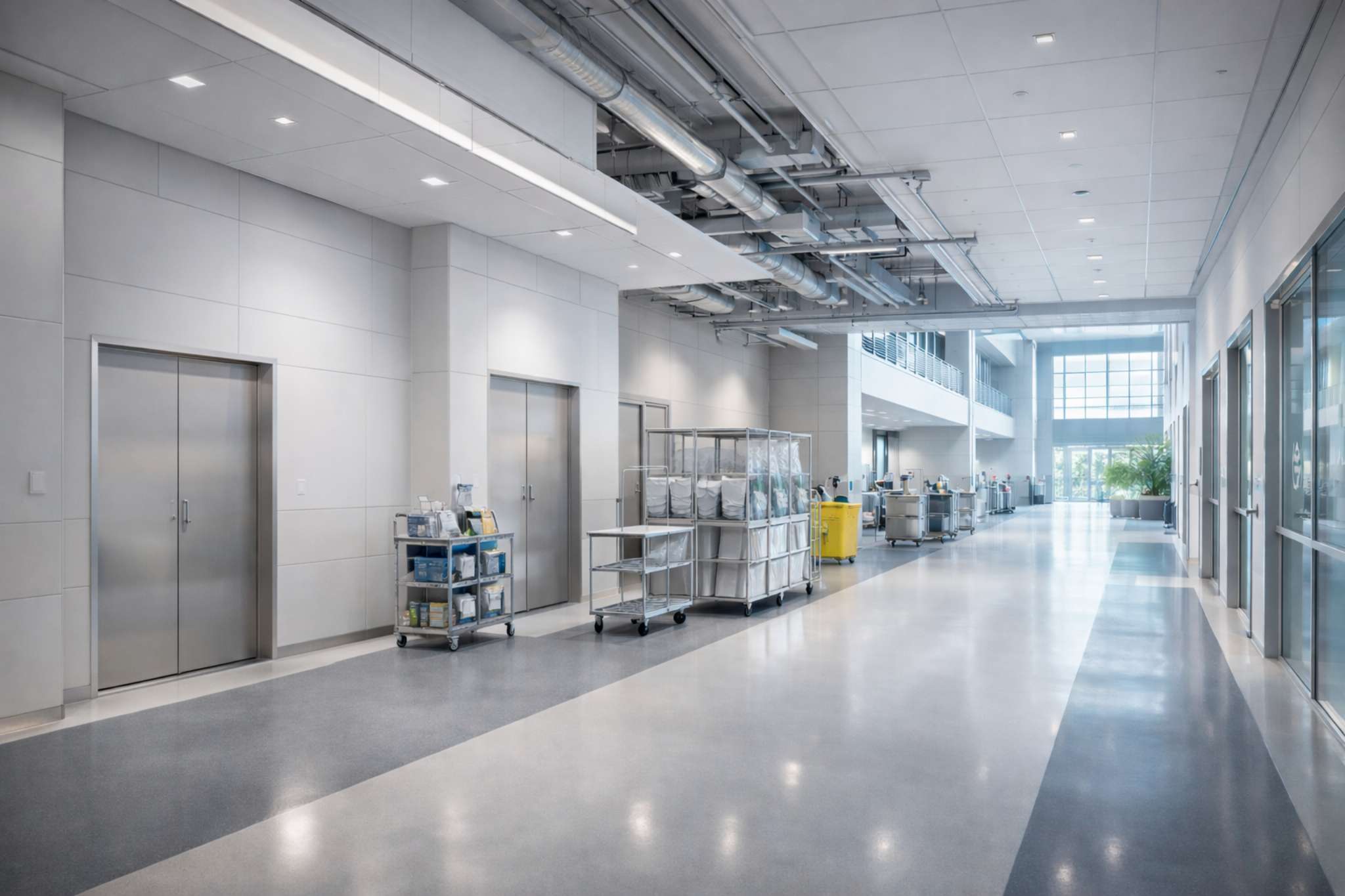 Health facility operations managed with Salesforce-native facility management software