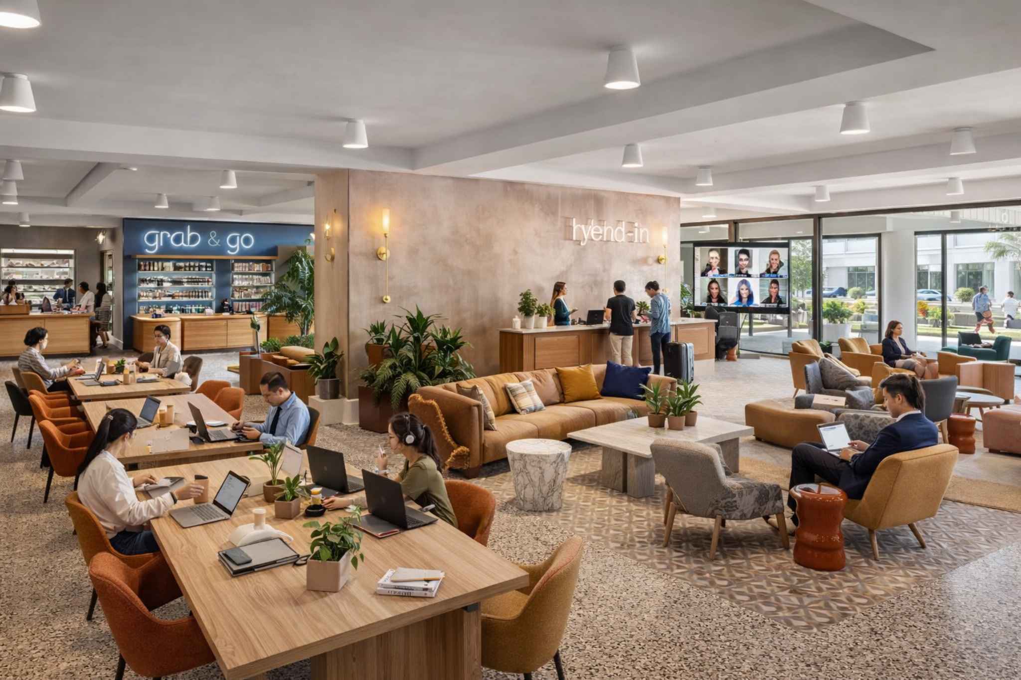 Hybrid hospitality hotel technology infrastructure