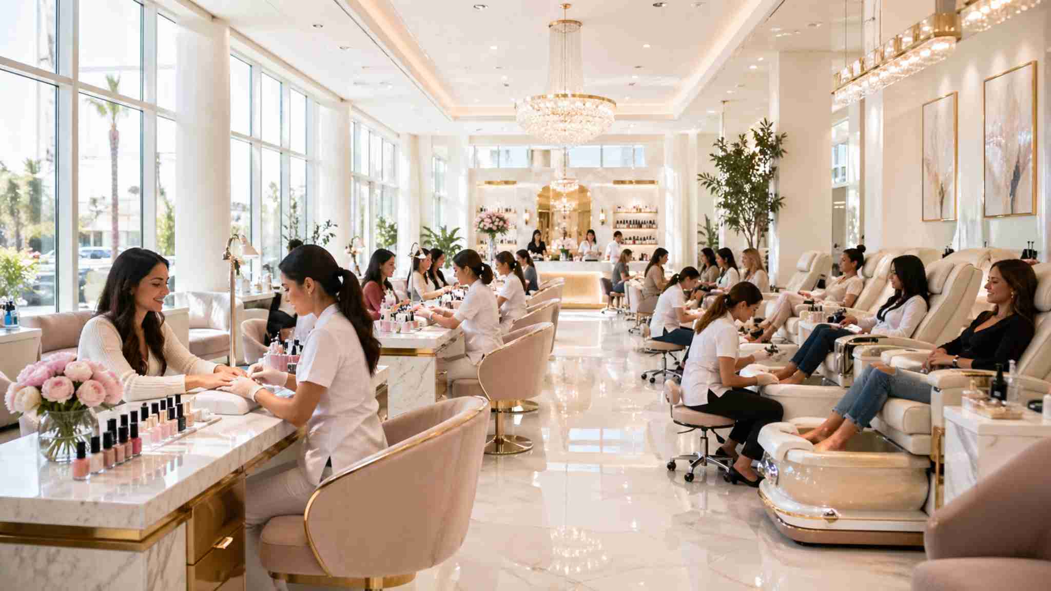 Nail Salon Management Software on Salesforce