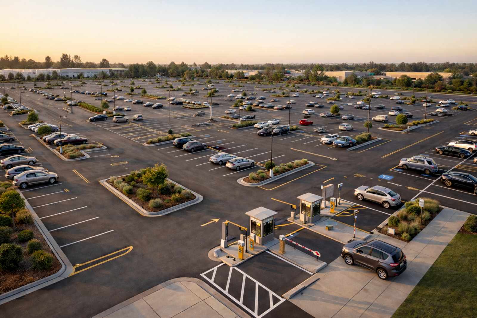 Salesforce-native parking lot management software for managing parking spaces, permits, and operations