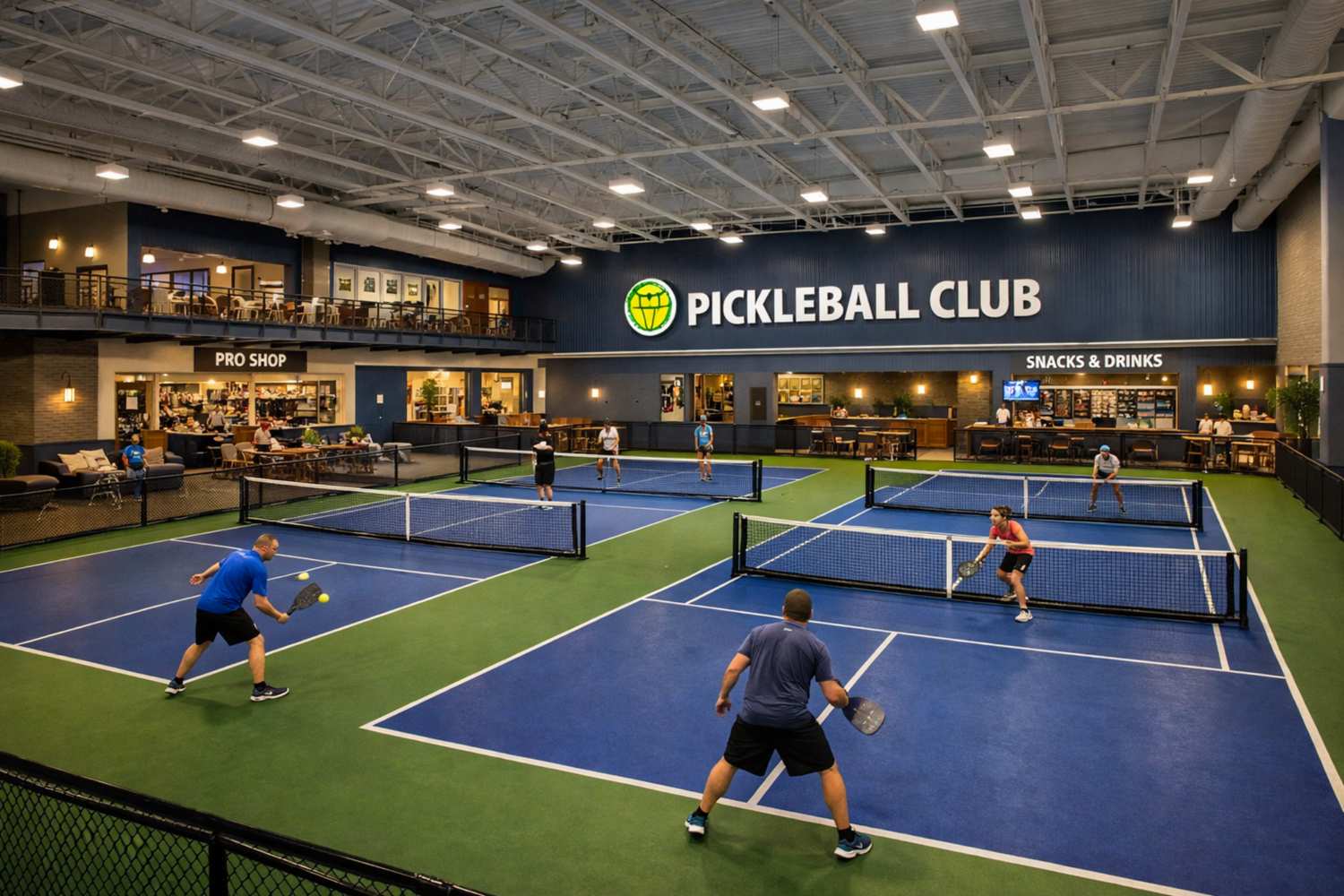 Pickleball club management software on Salesforce managing courts, open play, and memberships