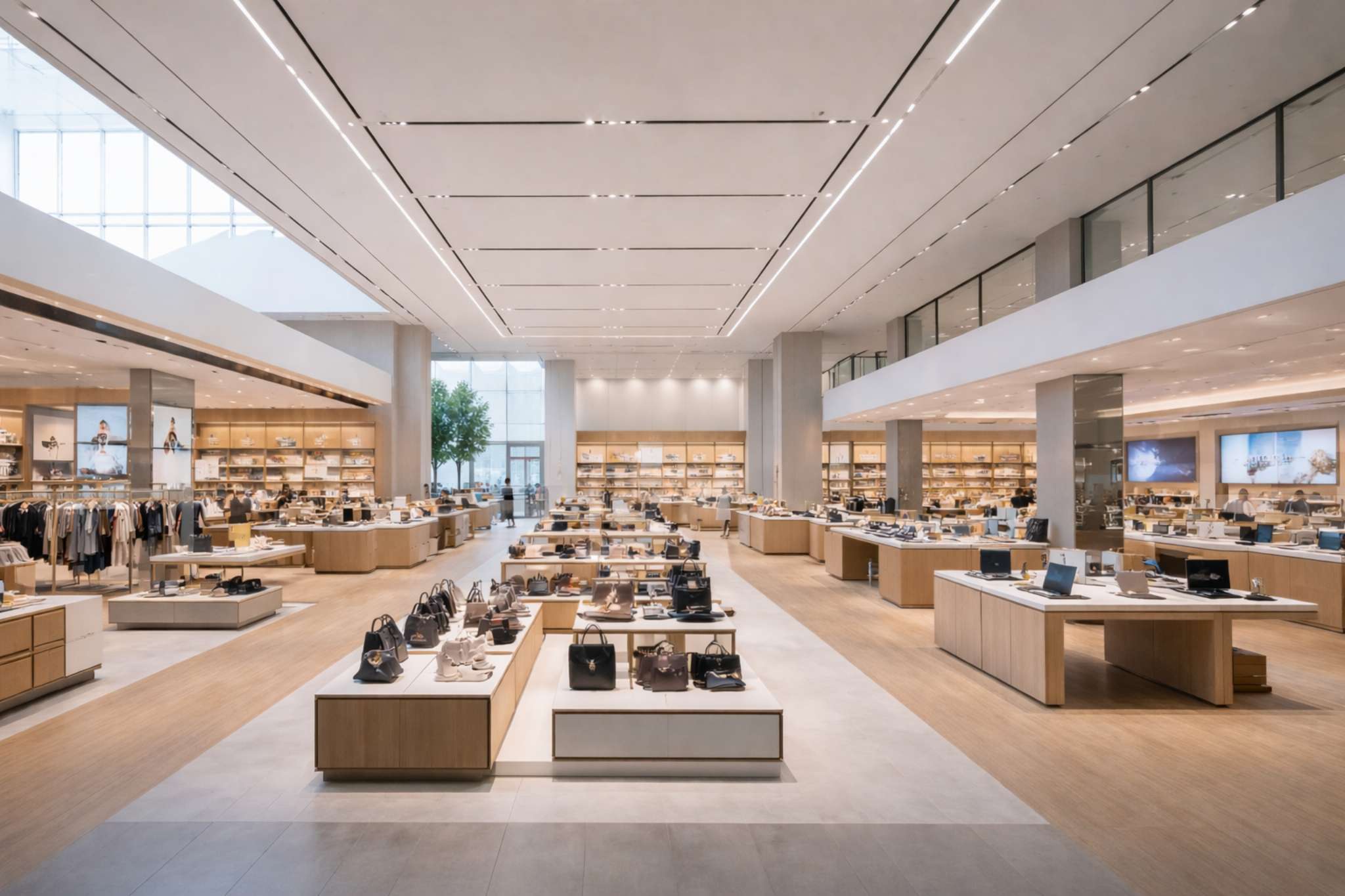 Retail store management software dashboard showing inventory and store operations