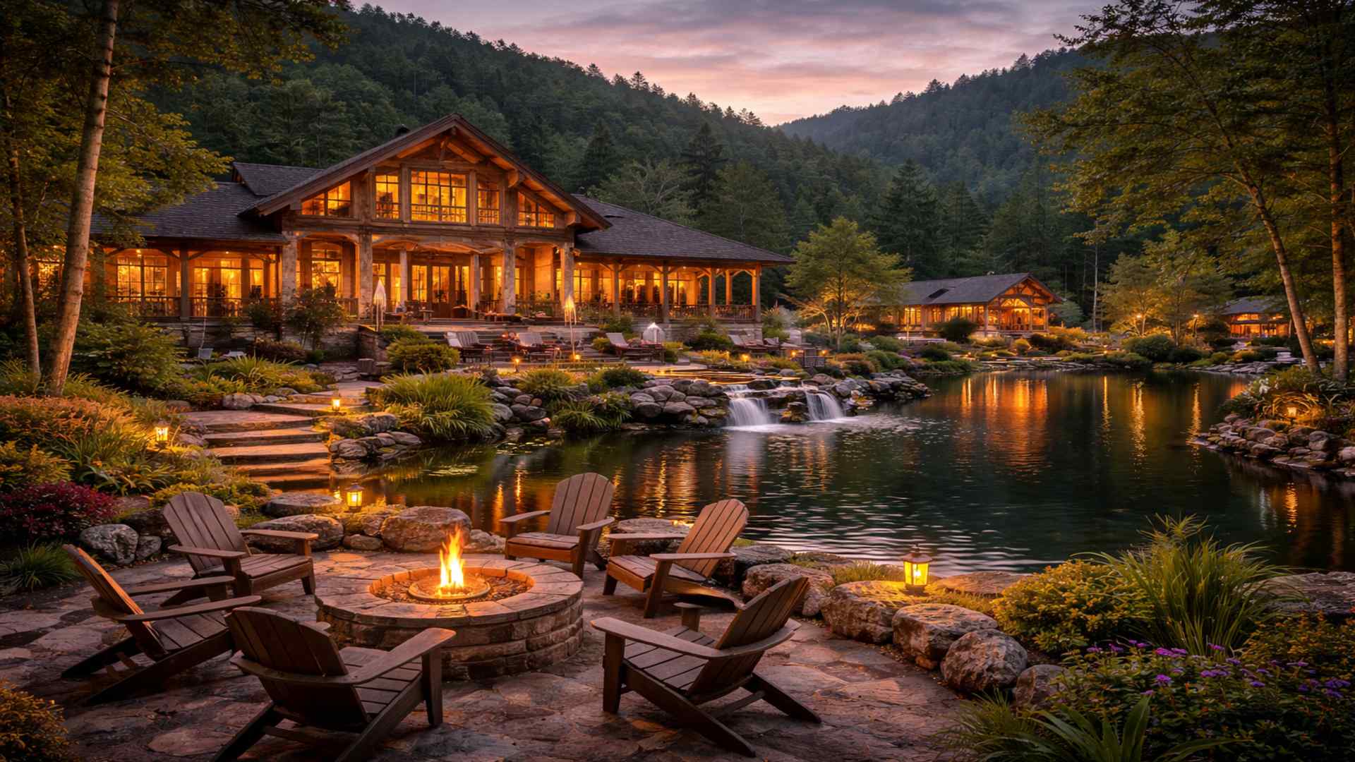 Retreat center management software dashboard on Salesforce