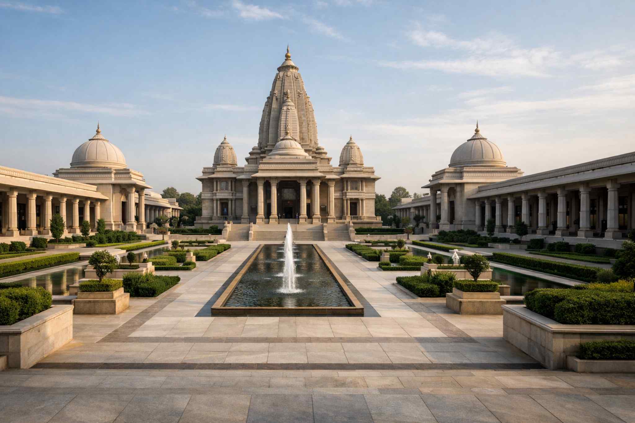 Temple management software dashboard for religious operations