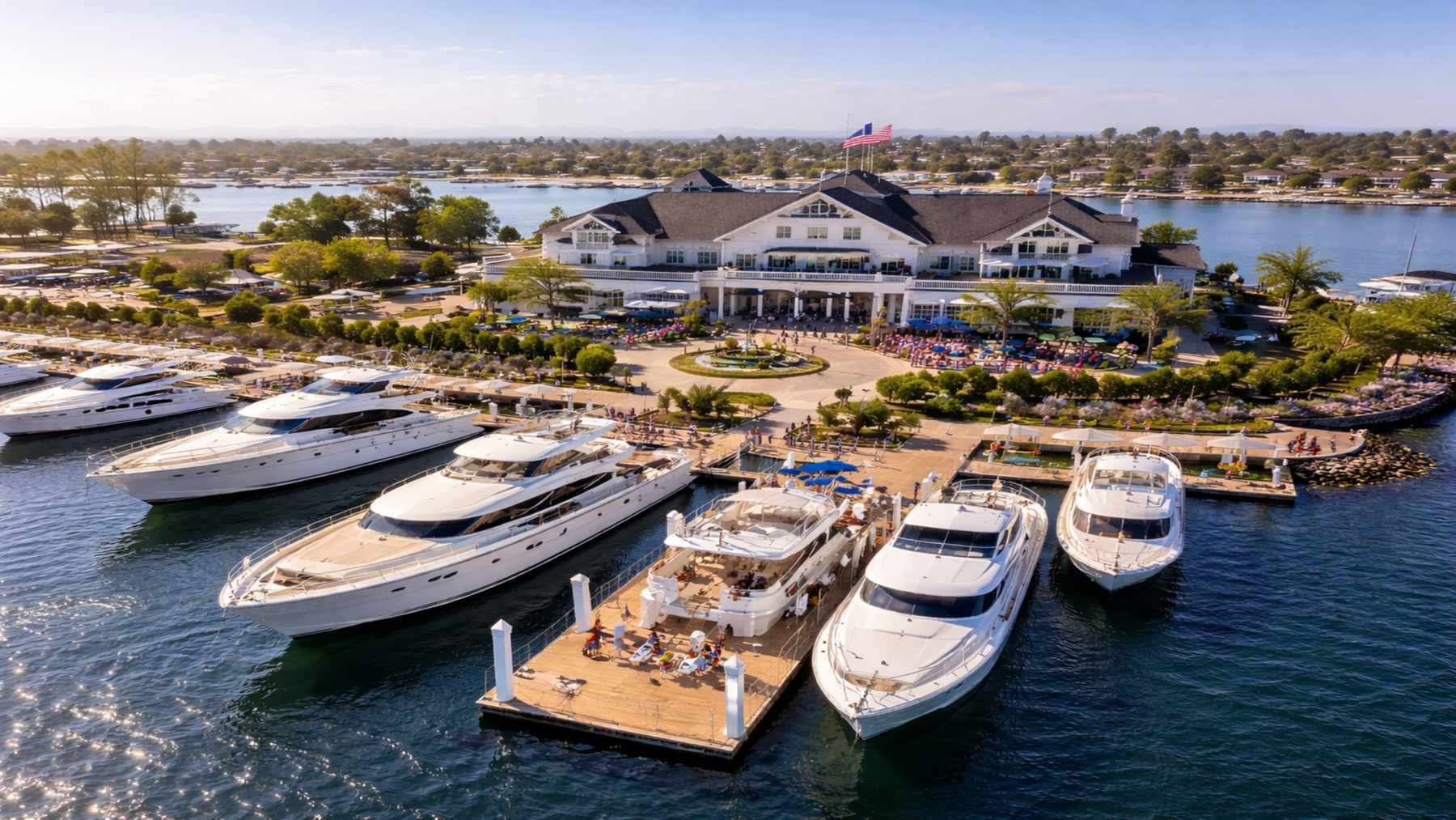 Yacht club marina managed with Salesforce-native software